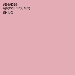 #E4ADB6 - Shilo Color Image