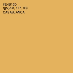 #E4B15D - Casablanca Color Image