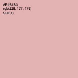 #E4B1B3 - Shilo Color Image