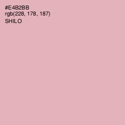 #E4B2BB - Shilo Color Image