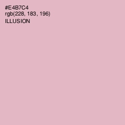 #E4B7C4 - Illusion Color Image