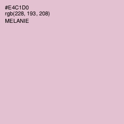 #E4C1D0 - Melanie Color Image