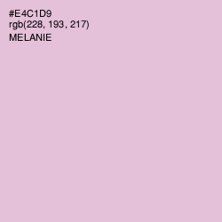 #E4C1D9 - Melanie Color Image