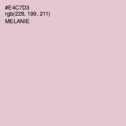 #E4C7D3 - Melanie Color Image