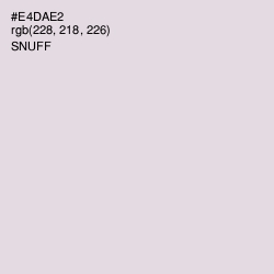 #E4DAE2 - Snuff Color Image