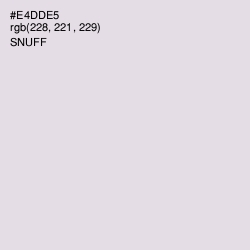 #E4DDE5 - Snuff Color Image