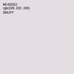 #E4DEE2 - Snuff Color Image