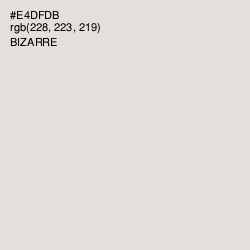 #E4DFDB - Bizarre Color Image