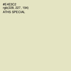 #E4E3C2 - Aths Special Color Image