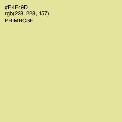 #E4E49D - Primrose Color Image