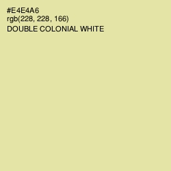 #E4E4A6 - Double Colonial White Color Image