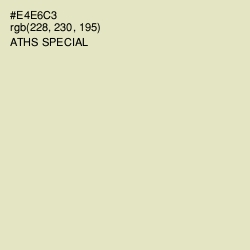 #E4E6C3 - Aths Special Color Image