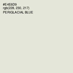 #E4E6D9 - Periglacial Blue Color Image