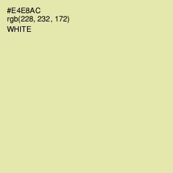 #E4E8AC - Double Colonial White Color Image