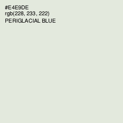 #E4E9DE - Periglacial Blue Color Image