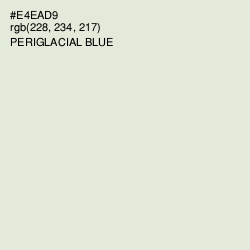 #E4EAD9 - Periglacial Blue Color Image