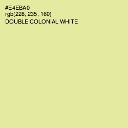 #E4EBA0 - Double Colonial White Color Image