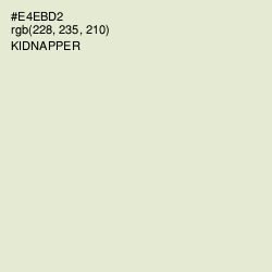 #E4EBD2 - Kidnapper Color Image