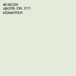 #E4ECD9 - Kidnapper Color Image