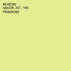 #E4ED92 - Primrose Color Image
