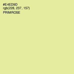 #E4ED9D - Primrose Color Image