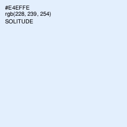 #E4EFFE - Solitude Color Image