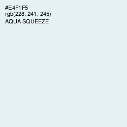 #E4F1F5 - Aqua Squeeze Color Image