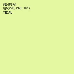 #E4F8A1 - Tidal Color Image