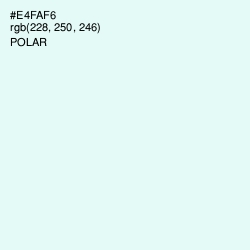 #E4FAF6 - Polar Color Image