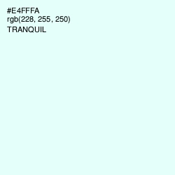 #E4FFFA - Tranquil Color Image
