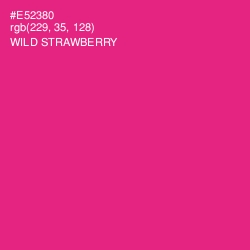 #E52380 - Wild Strawberry Color Image