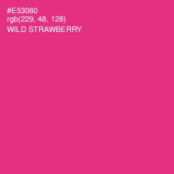 #E53080 - Wild Strawberry Color Image