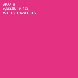 #E53181 - Wild Strawberry Color Image