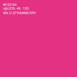 #E53184 - Wild Strawberry Color Image