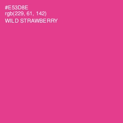#E53D8E - Wild Strawberry Color Image