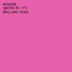 #E55FAB - Brilliant Rose Color Image