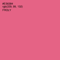 #E56384 - Froly Color Image