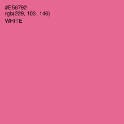 #E56792 - Deep Blush Color Image