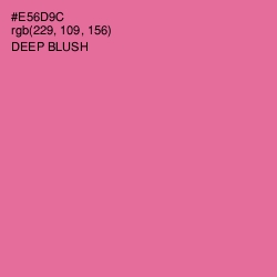 #E56D9C - Deep Blush Color Image