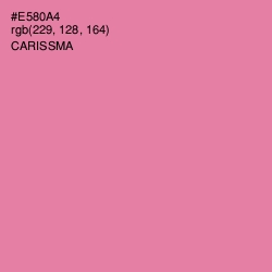 #E580A4 - Carissma Color Image