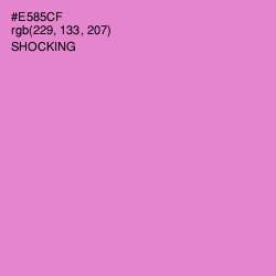 #E585CF - Shocking Color Image