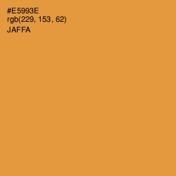 #E5993E - Jaffa Color Image