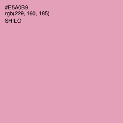 #E5A0B9 - Shilo Color Image