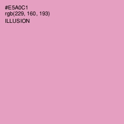 #E5A0C1 - Illusion Color Image