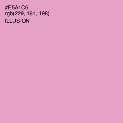 #E5A1C6 - Illusion Color Image