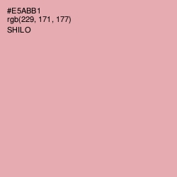 #E5ABB1 - Shilo Color Image