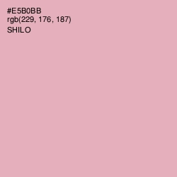 #E5B0BB - Shilo Color Image