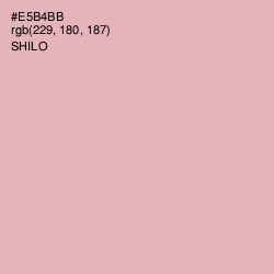 #E5B4BB - Shilo Color Image