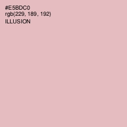 #E5BDC0 - Illusion Color Image