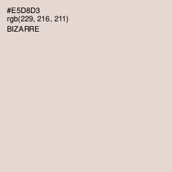 #E5D8D3 - Bizarre Color Image